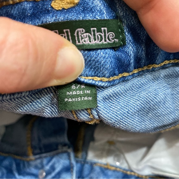 714 wild fable Denim Blue Women's Shorts - Picture 2 of 10